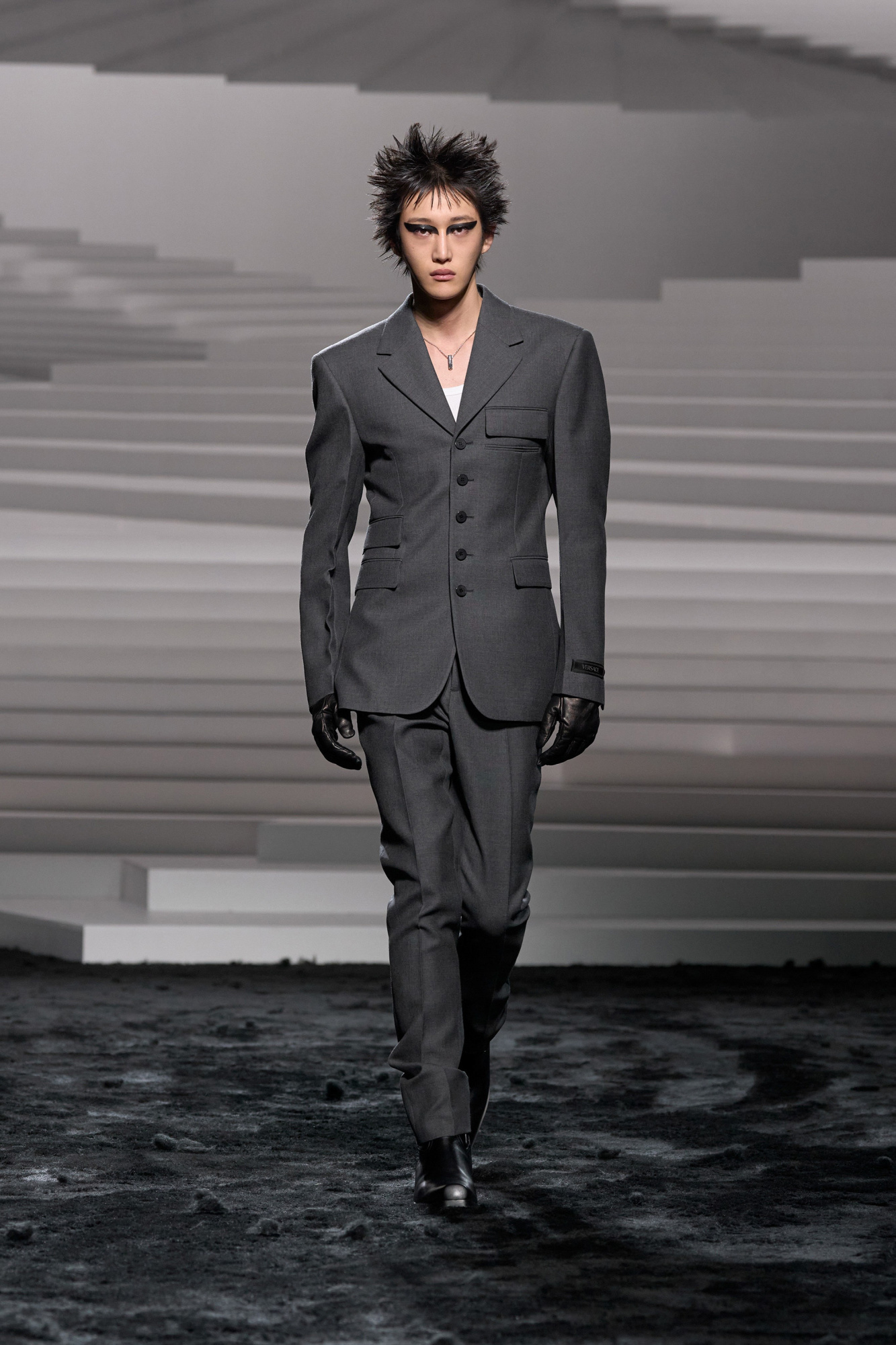 Versace Creased Pants | Men's Clothing | Vitkac